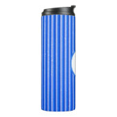 Bouteilles Isothermes Motif Bleu (Tourné sur la gauche)