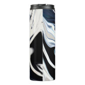 Bouteilles Isothermes Motif bleu flou (Dos)