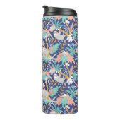 Bouteilles Isothermes Motif bleu tropical de paresse (Tourné sur la droite)