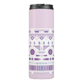 Bouteilles Isothermes Motif Boho géométrique violet et lavande (Dos)