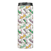 Bouteilles Isothermes Motif Bra multicolore (Dos)