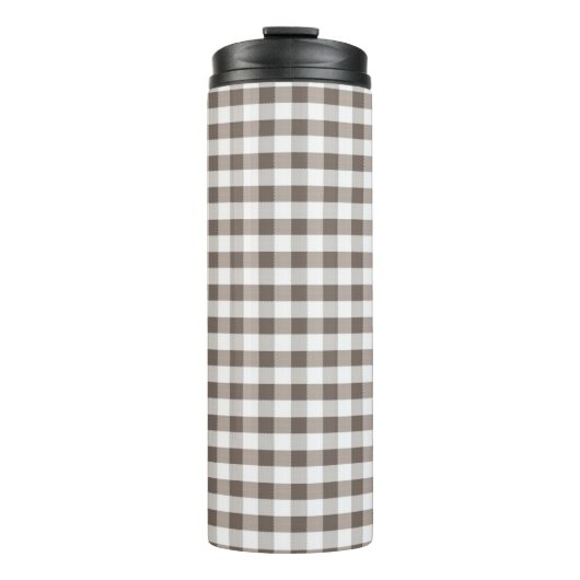 Bouteilles Isothermes Motif Brown de nappe (Devant)
