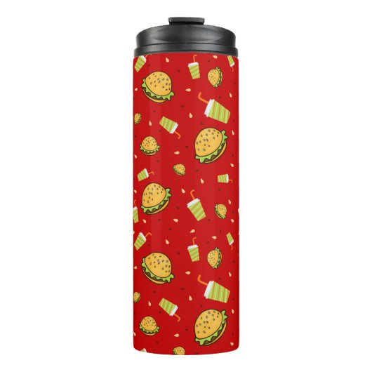 Bouteilles Isothermes Motif Burgers (Devant)