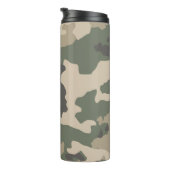 Bouteilles Isothermes Motif Camo Vert (Tourné sur la droite)