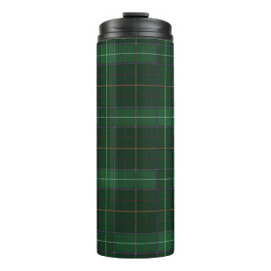 Bouteilles Isothermes Motif carreaux vert Plaid Walsh