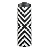 Bouteilles Isothermes Motif Chevron Abstrait moderne (Devant)