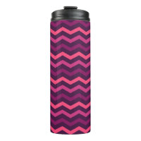 Motif Chevron Coucher de Soleil Néon