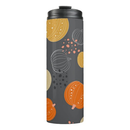 Bouteilles Isothermes motif citrouille (Devant)