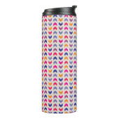 Bouteilles Isothermes motif coloré Aztec Chevron (Tourné sur la gauche)
