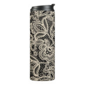 Bouteilles Isothermes Motif continu dentelle (Tourné sur la gauche)