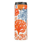 Bouteilles Isothermes Motif corallien orange côtier (Dos)