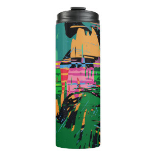 Bouteilles Isothermes motif couleur Abstrait en style graffiti qualité v
