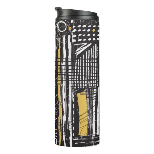 Bouteilles Isothermes Motif créatif abstrait sans faille : design artist (Tourné sur la droite)