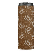 Bouteilles Isothermes motif Cuisine avec chef casquette (Dos)