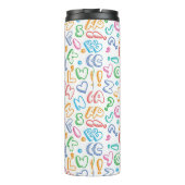 Bouteilles Isothermes motif d'alphabet (Dos)