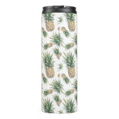 Bouteilles Isothermes Motif d'ananas d'aquarelle (Dos)