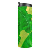 Bouteilles Isothermes Motif d'aquarelle feuille Banana (Tourné sur la droite)