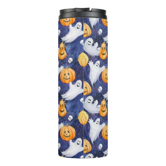 Bouteilles Isothermes Motif d'aquarelle Halloween (Dos)