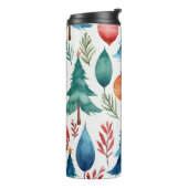 Bouteilles Isothermes Motif d'arbre de Noël (Tourné sur la gauche)