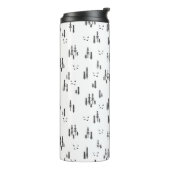 Bouteilles Isothermes Motif d'art de Forest Line (Tourné sur la gauche)