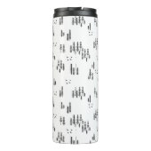Bouteilles Isothermes Motif d'art de Forest Line (Dos)