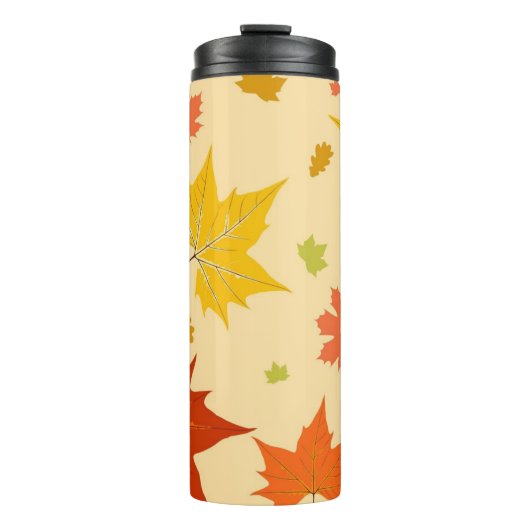 Bouteilles Isothermes Motif d'automne (Devant)
