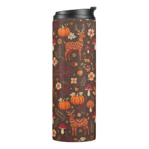 Bouteilles Isothermes Motif d'automne