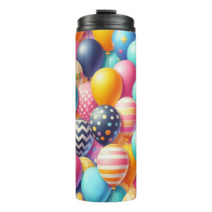 Bouteilles Isothermes Motif de ballons colorés