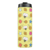 Bouteilles Isothermes Motif de basket amusant (Devant)