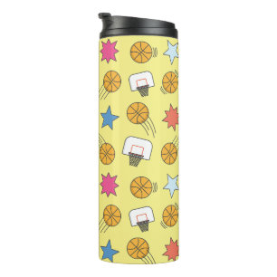 Bouteilles Isothermes Motif de basket amusant