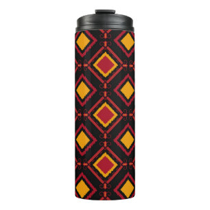 Bouteilles Isothermes Motif de batik sans couture kawung mobile. Broderi
