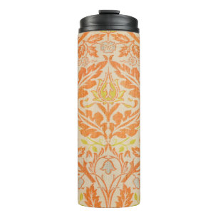 Bouteilles Isothermes Motif de branche dorée de William Morris, art vint