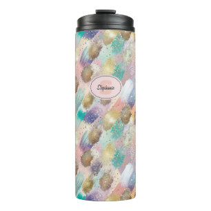 Bouteilles Isothermes Motif de brosse diagonale dynamique