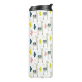 Bouteilles Isothermes Motif de cactus et de lamas (Tourné sur la gauche)