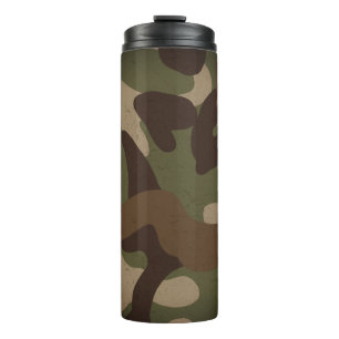 Bouteilles Isothermes Motif de camouflage militaire classique