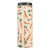 Bouteilles Isothermes Motif de carottes orange (Dos)