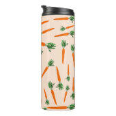 Bouteilles Isothermes Motif de carottes orange (Tourné sur la droite)