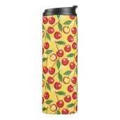 Bouteilles Isothermes Motif de cerise (Tourné sur la gauche)