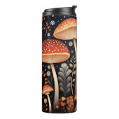 Bouteilles Isothermes Motif de champignons Boho Woodland (Tourné sur la gauche)