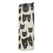 Bouteilles Isothermes Motif de chat sans joint/ (Tourné sur la gauche)