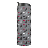 Bouteilles Isothermes motif de chaton et de souris (Tourné sur la droite)