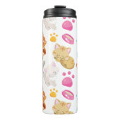 Bouteilles Isothermes Motif De Chats, Chats Mignons, Kitty, Chatons, Paw (Devant)