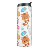 Bouteilles Isothermes Motif De Chats, Chats Mignons, Kitty, Chatons, Paw (Tourné sur la gauche)