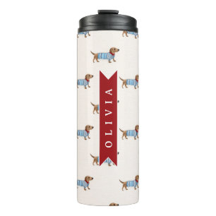 Bouteilles Isothermes Motif de chien Dachshund mignon et chic personnali