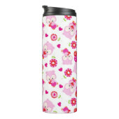 Bouteilles Isothermes Motif De Chouettes, Chouettes Mignonnes, Chouettes (Tourné sur la droite)