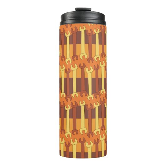 Bouteilles Isothermes Motif de clé verticale (Devant)