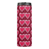 Bouteilles Isothermes Motif de coeur moderne Saint Valentin (Dos)