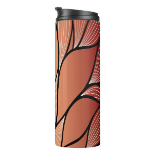 Bouteilles Isothermes Motif de congé de bronze de cuivre rustique