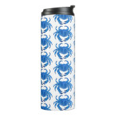 Bouteilles Isothermes Motif de crabe bleu (Tourné sur la gauche)