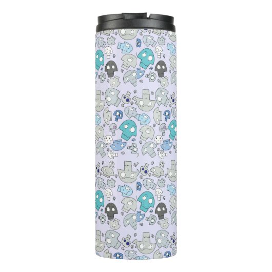 Bouteilles Isothermes Motif de crâne (Dos)